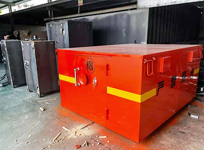 浩口原种场车载炸药箱