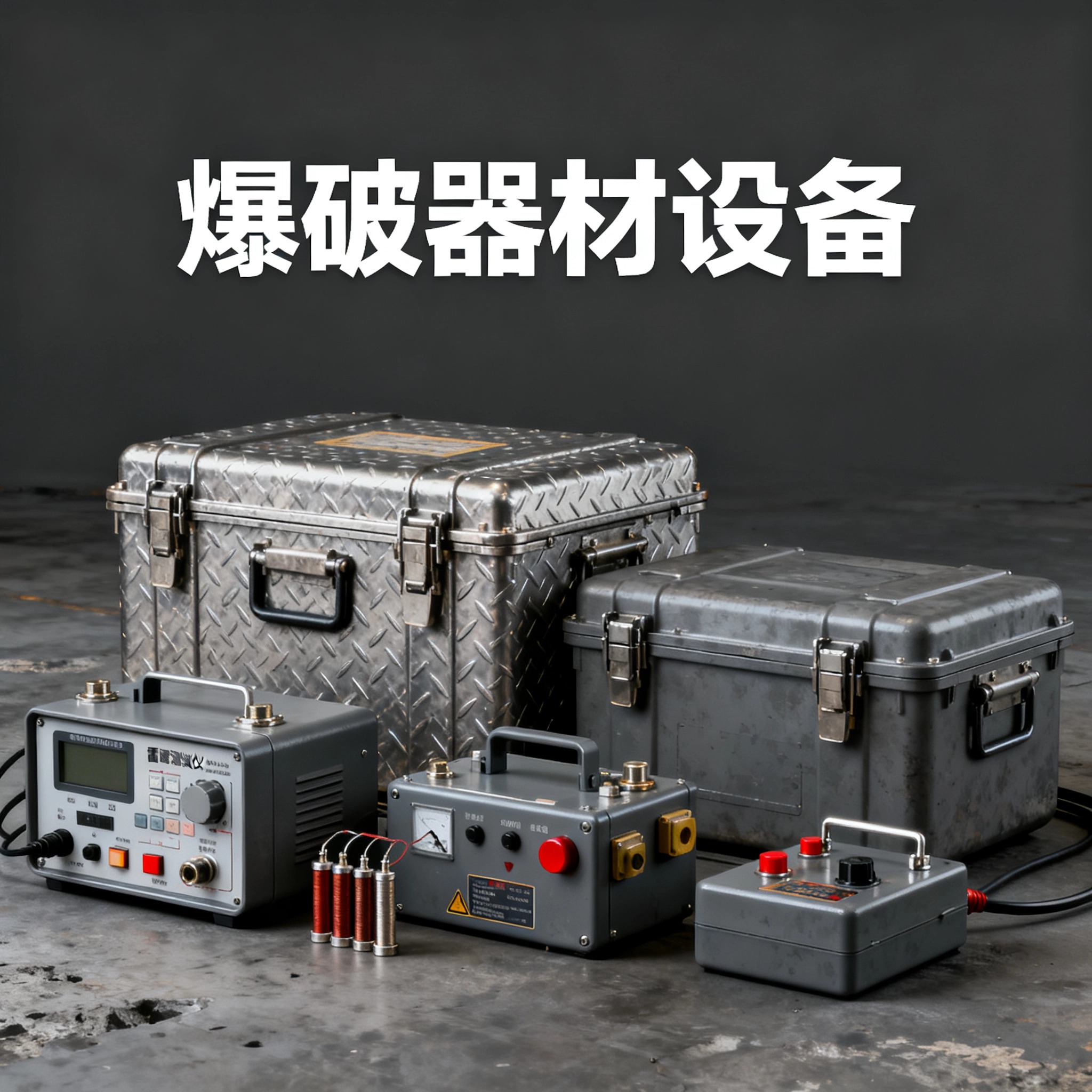 浩口原种场爆破工程师的“兵器库”：常用器材一册通
